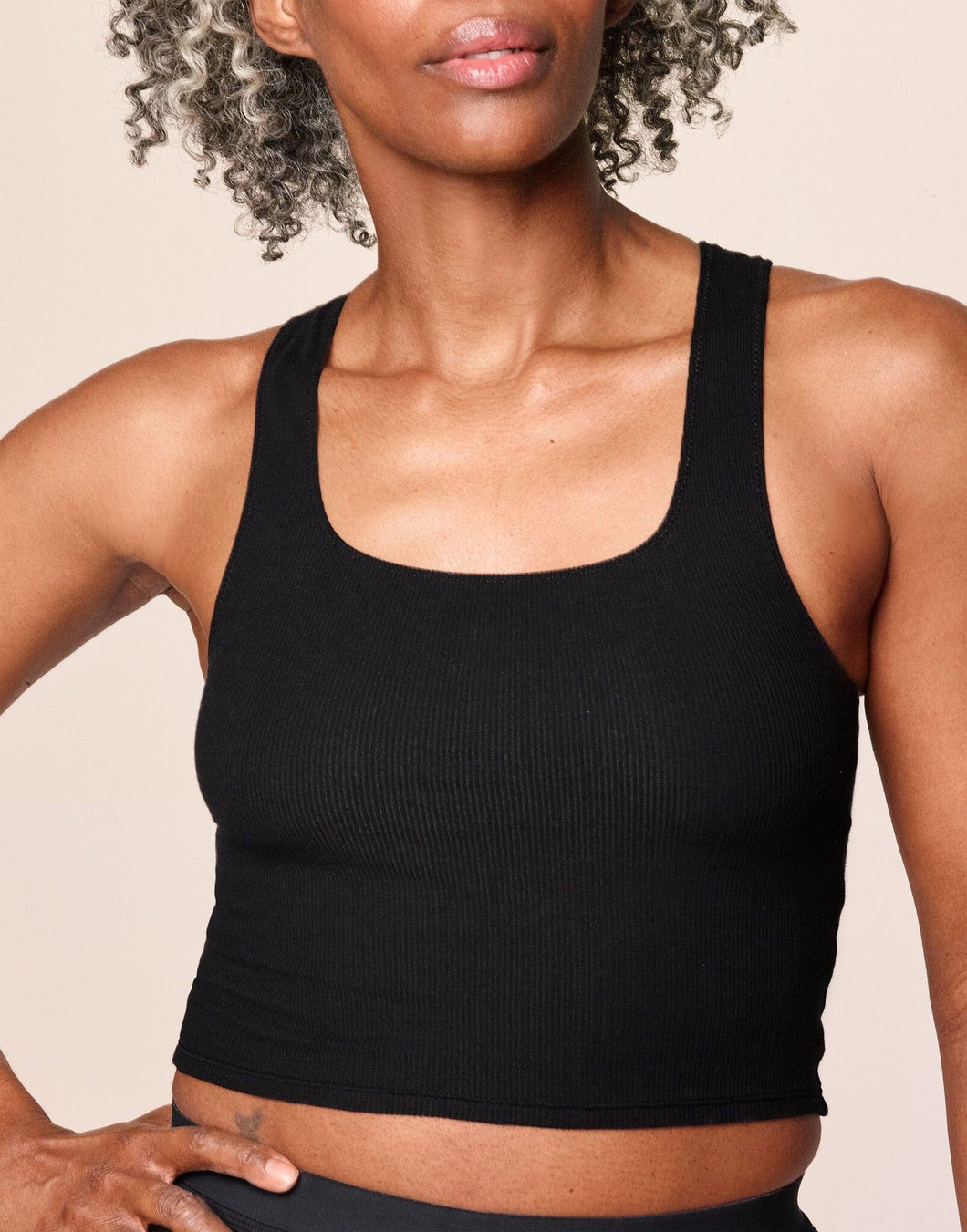 nueskin Jody in color Jet Black and shape tank