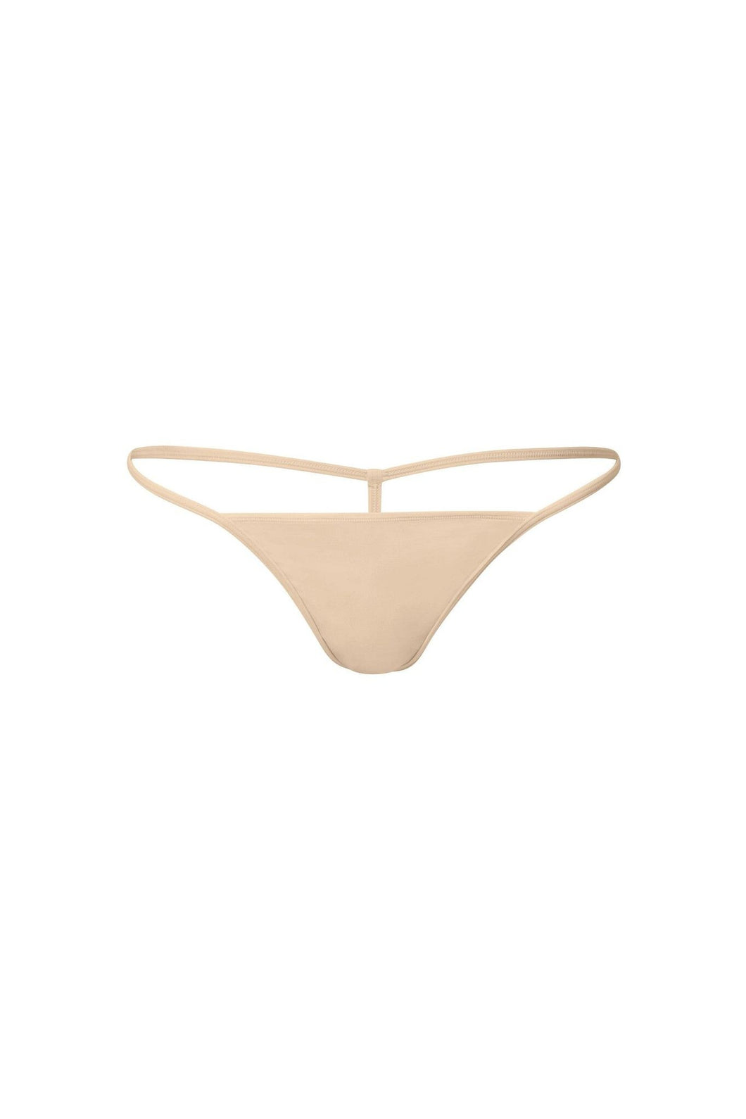 nueskin Irina No-Cut G-String in color Dawn and shape thong