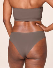Load image into Gallery viewer, nueskin Mindy in color Deep Taupe and shape midi brief
