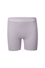 Load image into Gallery viewer, nueskin Hena Rib Cotton Shorts in color Orchid Hush and shape shortie
