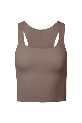 nueskin Jody in color Deep Taupe and shape tank