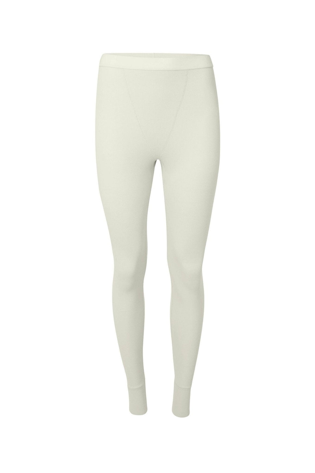 nueskin Laurie Rib Cotton Legging in color Cannoli Cream (Cannoli Cream) and shape legging