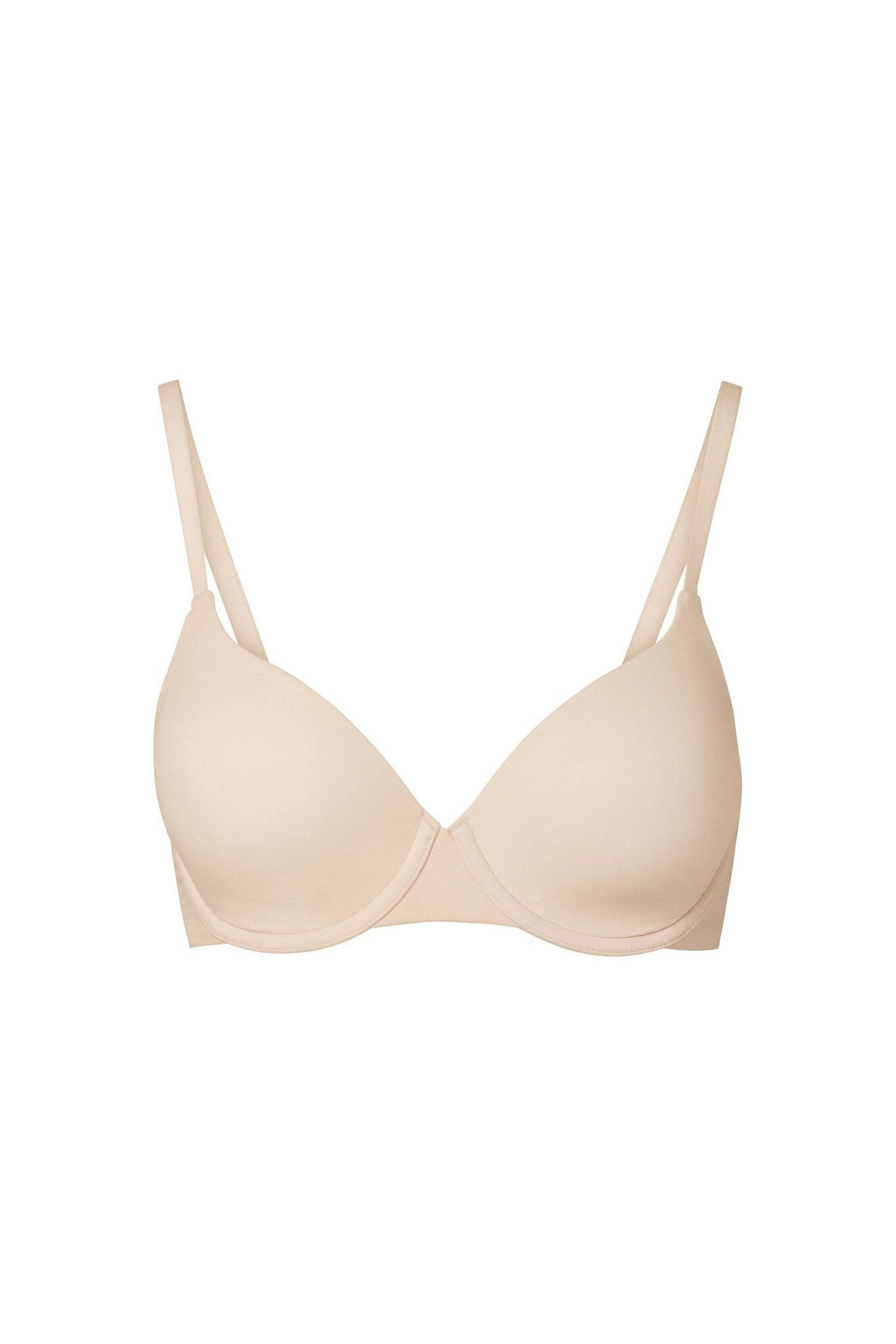 nueskin Janelle Underwired T-Shirt Bra in color Appleblossom and shape demi