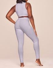 Load image into Gallery viewer, nueskin Laurie Rib Cotton Legging in color Orchid Hush and shape legging

