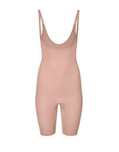 Load image into Gallery viewer, nueskin Braelynn High-Compression Underbust Bodysuit in color Rose Cloud and shape bodysuit
