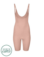 Load image into Gallery viewer, nueskin Braelynn High-Compression Underbust Bodysuit in color Rose Cloud and shape bodysuit
