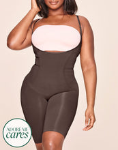 Load image into Gallery viewer, nueskin Braelynn High-Compression Underbust Bodysuit in color Deep Taupe and shape bodysuit
