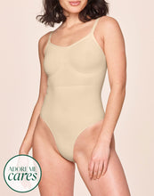 Load image into Gallery viewer, nueskin Cady High-Compression Cheeky Bodysuit in color Dawn and shape bodysuit
