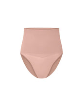 Load image into Gallery viewer, nueskin Hayley High-Compression High-Waist Bikini Brief in color Rose Cloud and shape high waisted
