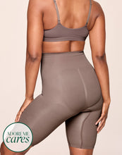 Load image into Gallery viewer, nueskin Kaylee High-Compression Half-Legging in color Deep Taupe and shape legging
